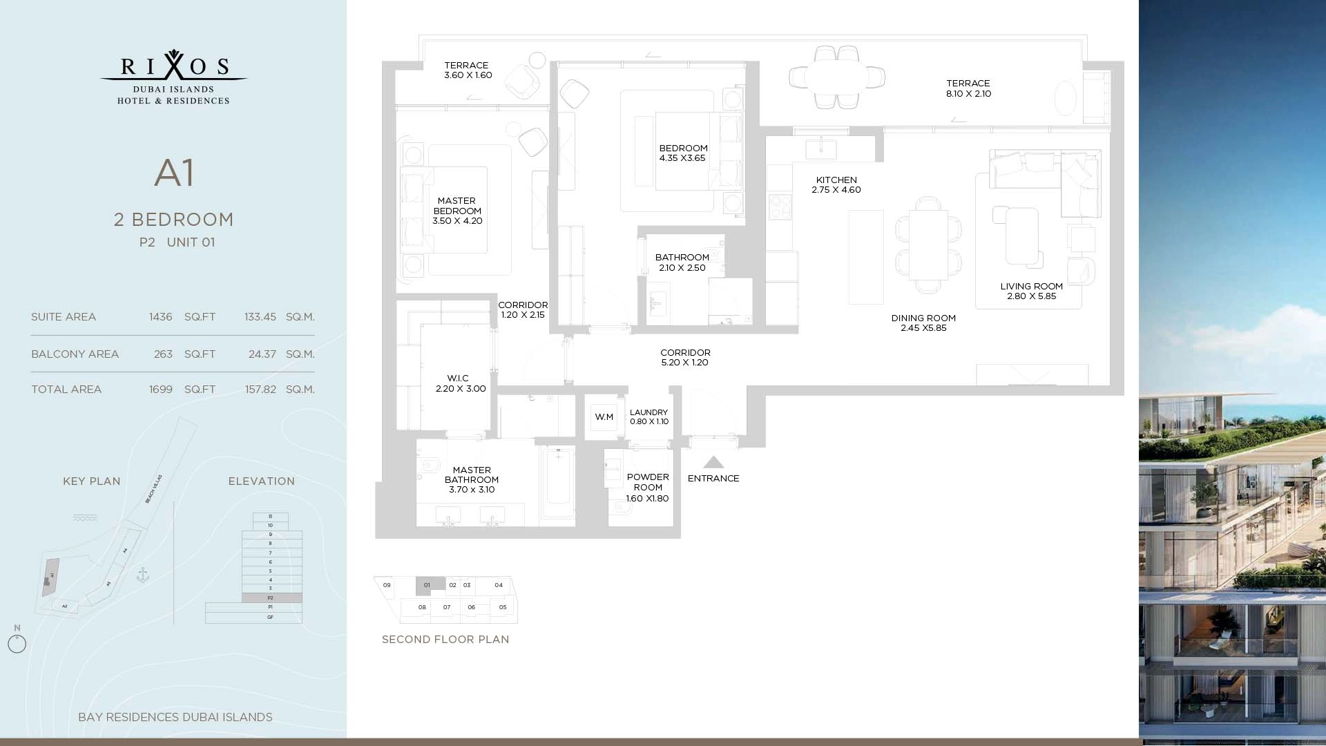2 BR - Type B